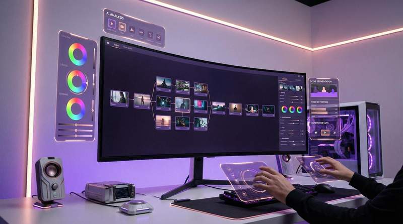 萝莉岛 AI视频剪辑工作室